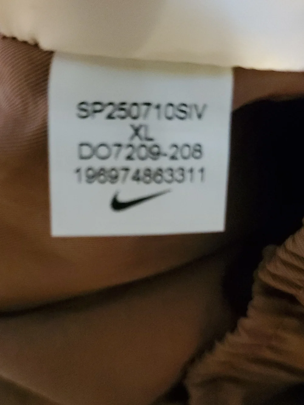 Nike measurements pre owned